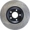 Centric Parts Sport Drilled/Slotted Brake Rotor, 127.33107L 127.33107L - alternate 5